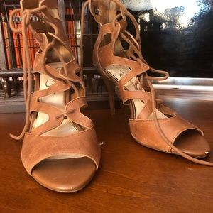 Jessica Simpson tan Sandals size 10